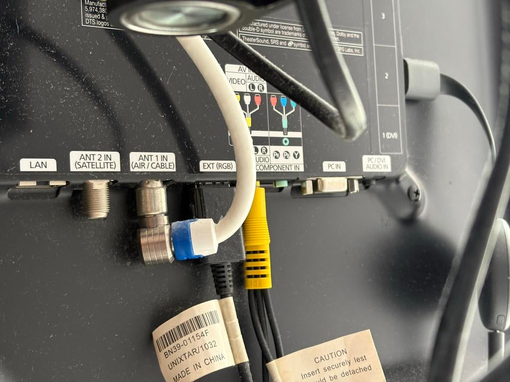 Samsung televisie met ophang beugel, Gebruikt, 50 Hz, Ophalen of Verzenden, Samsung