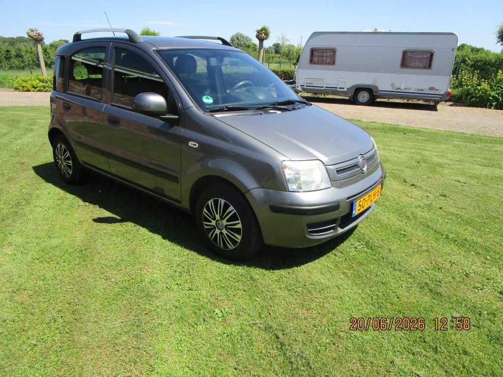 Fiat Panda 1.2  2011 Grijs AIRCO, Stof, 1242 cc, Beige, Origineel Nederlands