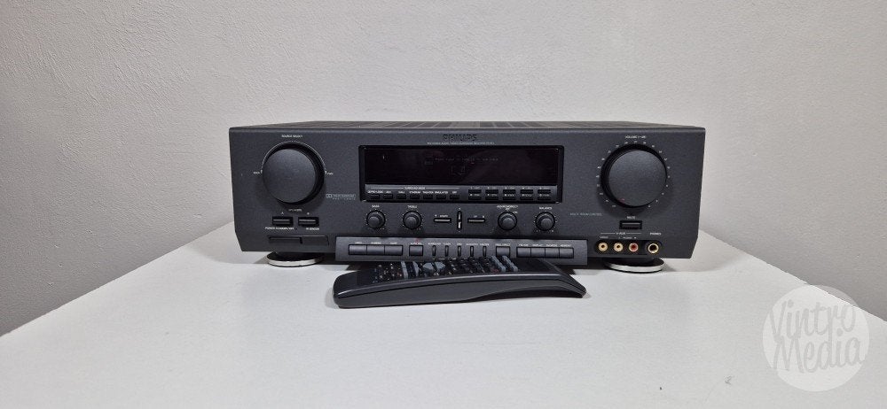 Philips FR951 Versterker | Receiver | 900 Serie | Phono, Overige merken, Refurbished, Ophalen of Verzenden, 60 tot 120 watt