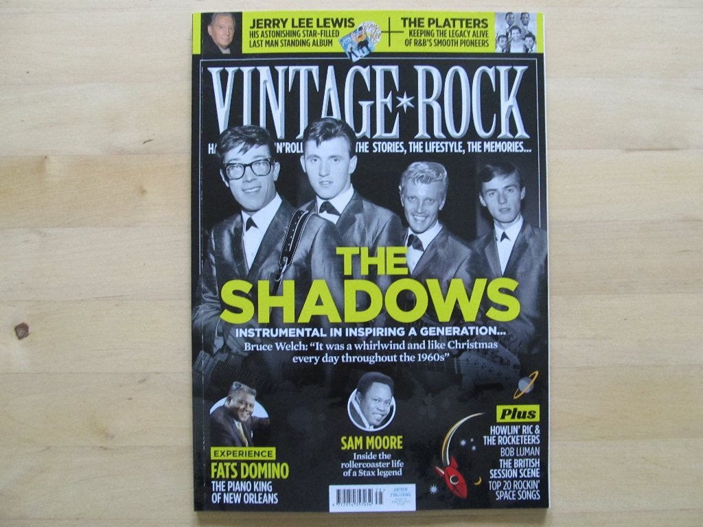 Vintage Rock #75 Shadows Platters Route 66 Johnny Tillotson, Verzamelen, Ophalen of Verzenden, 1980 tot heden, Buitenland, Tijdschrift