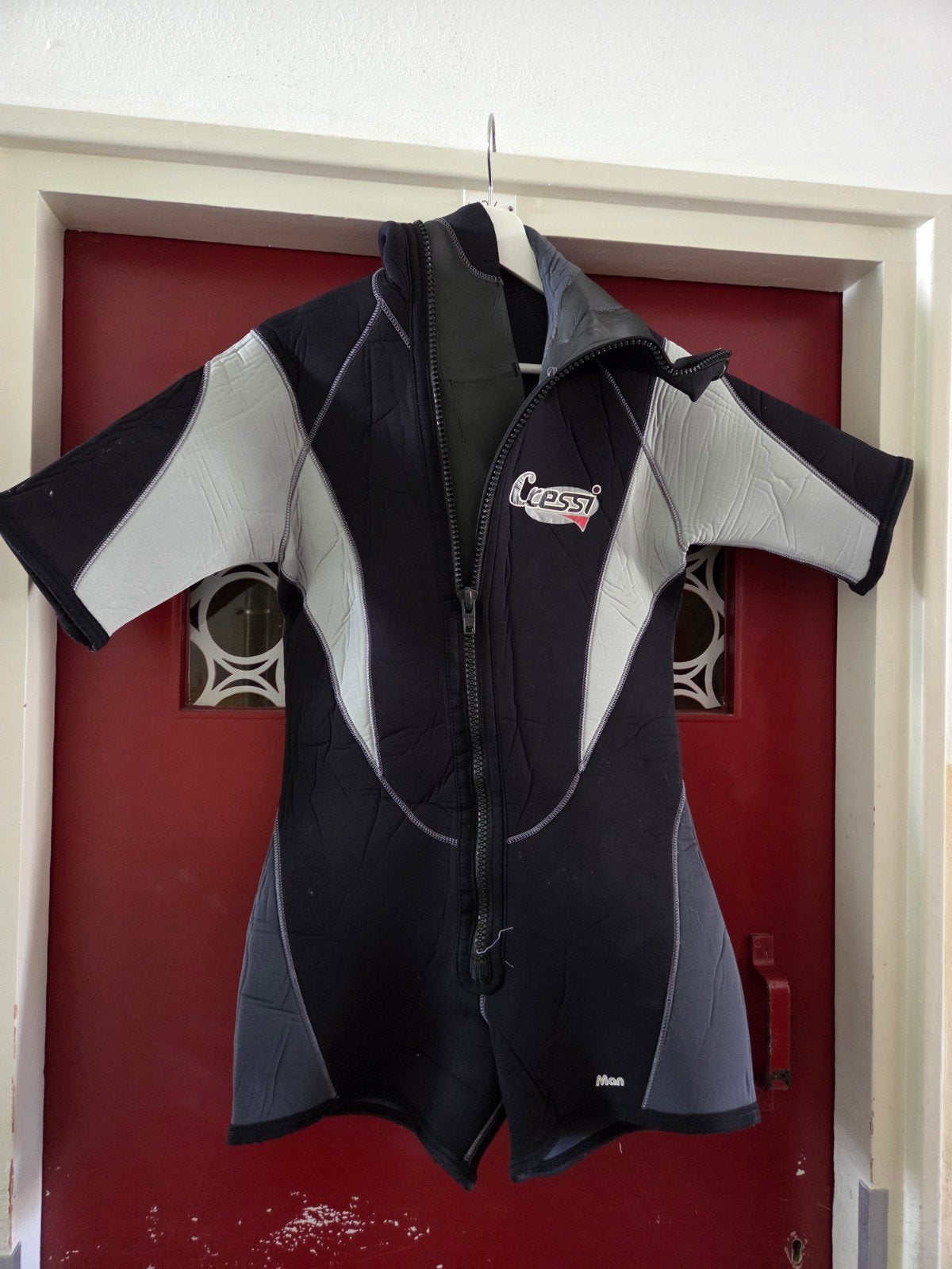 Cressi Duikpak Heren L/4mm - Kort model, Watersport en Boten, Ophalen of Verzenden, Duikpak