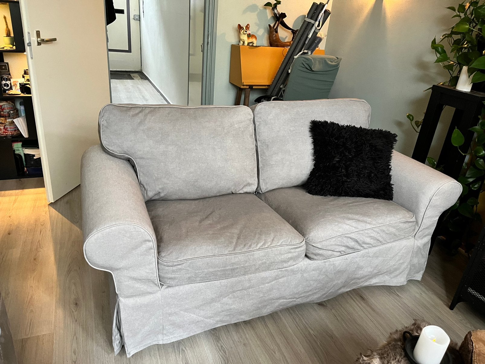 Ikea Ektorp, Huis en Inrichting, Banken | Bankstellen, Ophalen, Tweepersoons, 75 tot 100 cm, Zo goed als nieuw