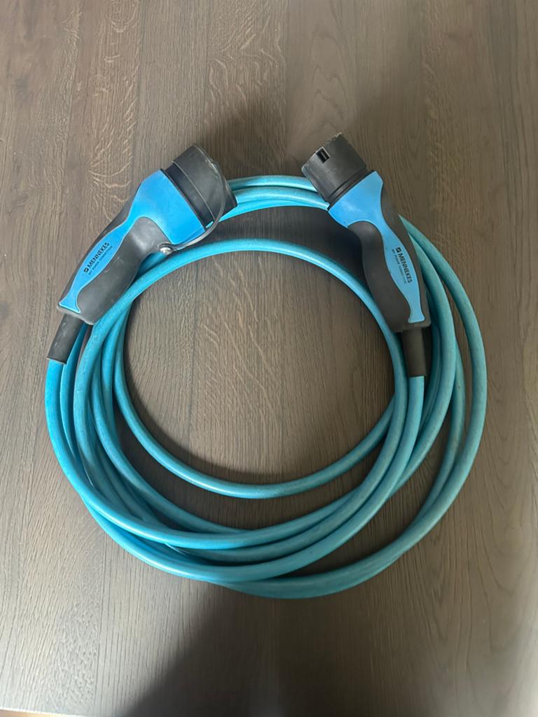 MENNEKES 7.5meter 20A/480v type 2 laadkabel, Ophalen of Verzenden, Laadkabel