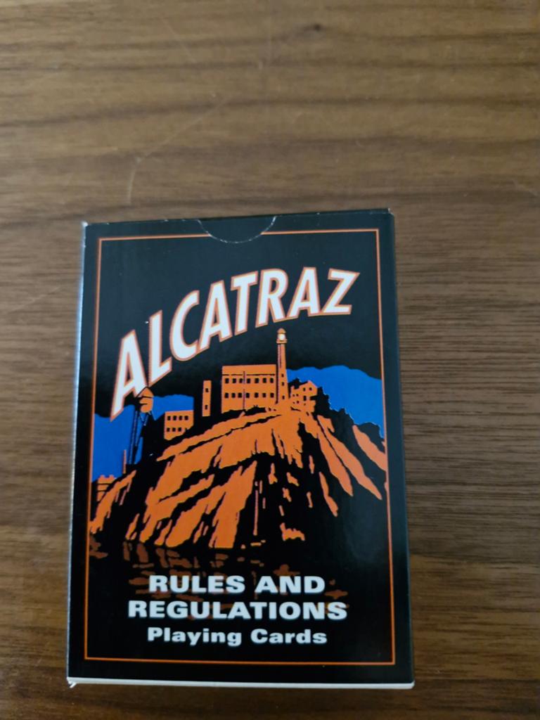 Speelkaarten Alcatraz, Verzamelen, Ophalen of Verzenden, Zo goed als nieuw, Speelkaart(en)