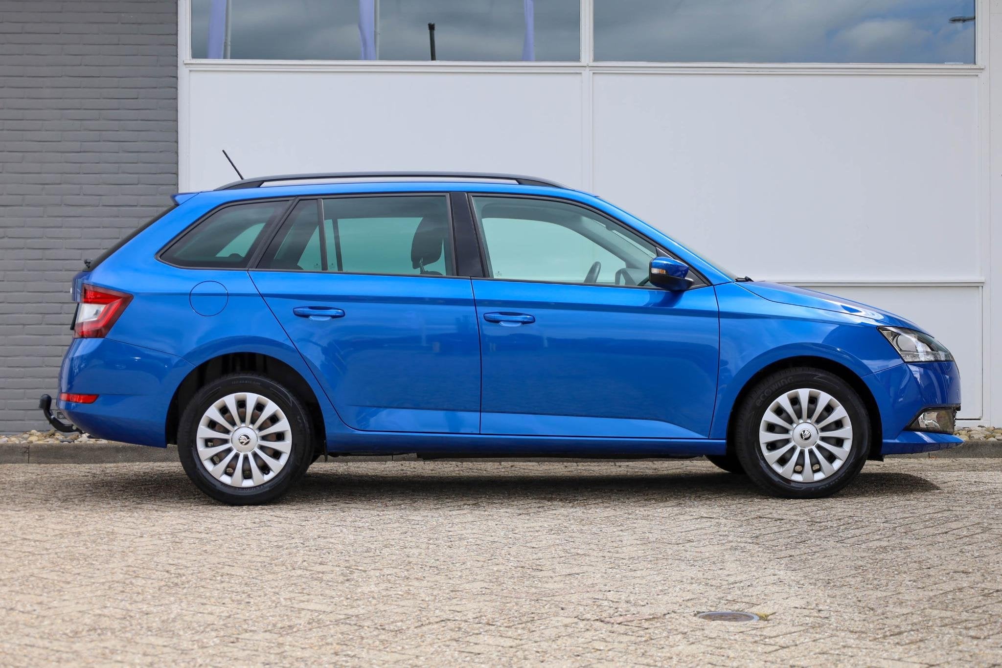 Skoda Fabia Combi 1.0 TSI 95pk Ambition | Trekhaak | Parkeer, Auto's, Voorwielaandrijving, 12 maanden, Stof, Gebruikt