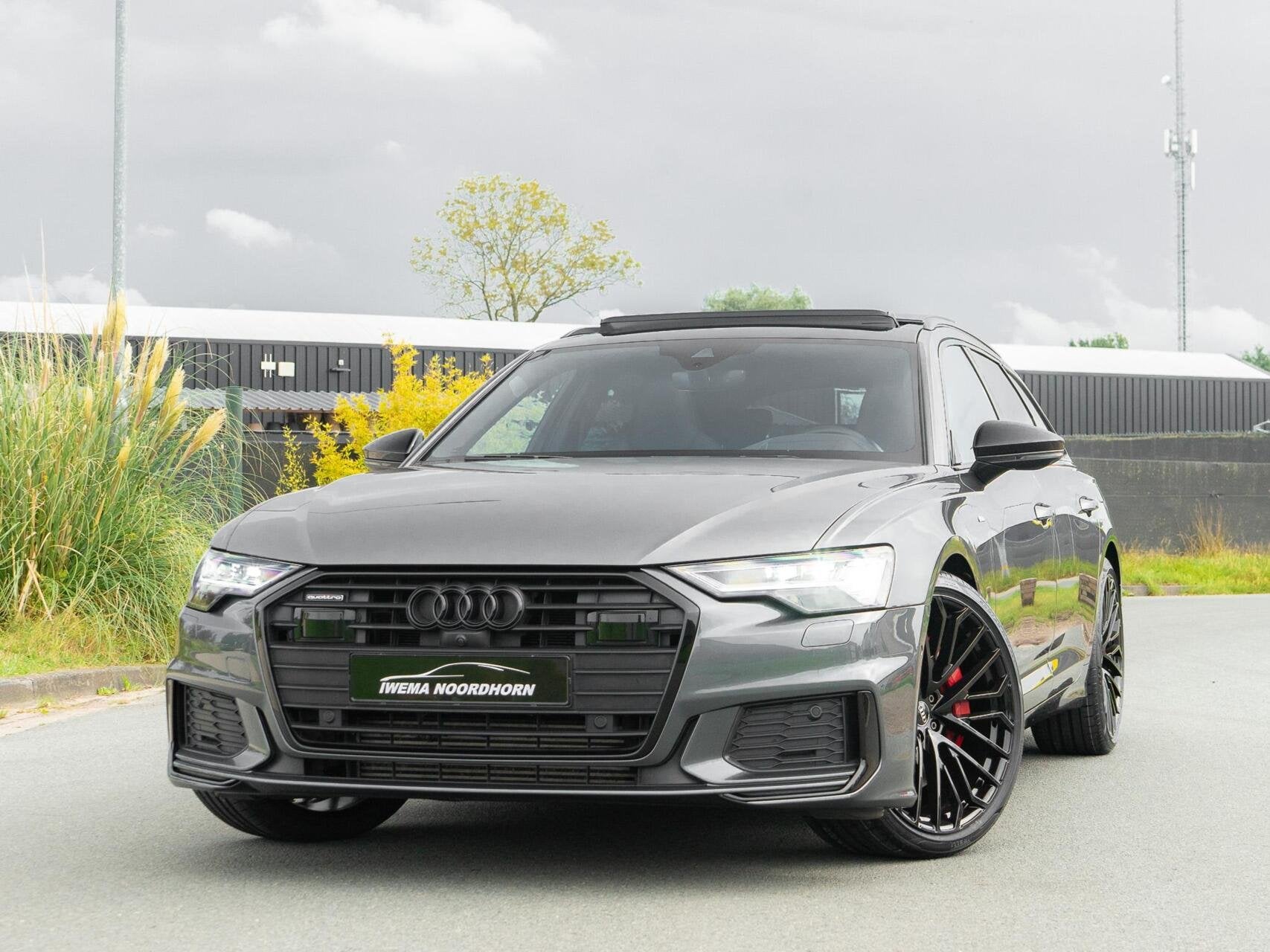 Audi A6 Avant 55 TFSI e quattro Competition|Panoramadak|B&O|, Automaat, Gebruikt, Zwart, 4 cilinders