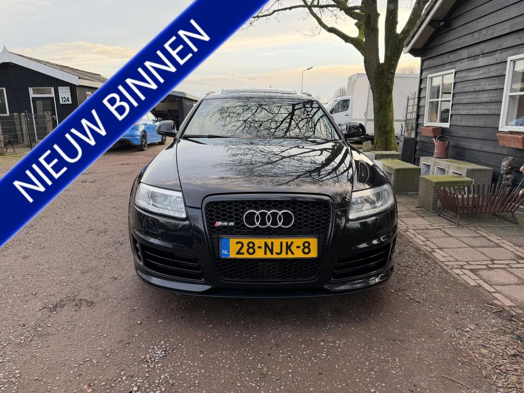 Audi Avant 5.0 TFSI RS 6 V10 (bj 2009, automaat), Automaat, Gebruikt, Leder, Vierwielaandrijving