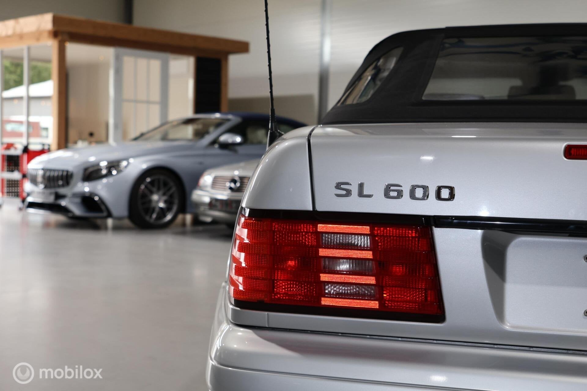 1998 Mercedes SL600 | Pano | 2e eig. | 55 DKM | Orig. Duits, foto 9