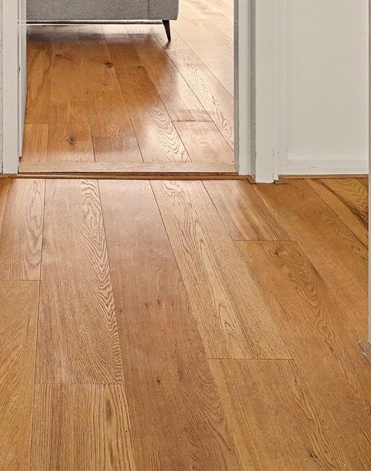 Eiken lamel parket vloer +35m2 3mm toplaag,, Gebruikt, 10 m² of meer, 10 tot 30 cm, Hout