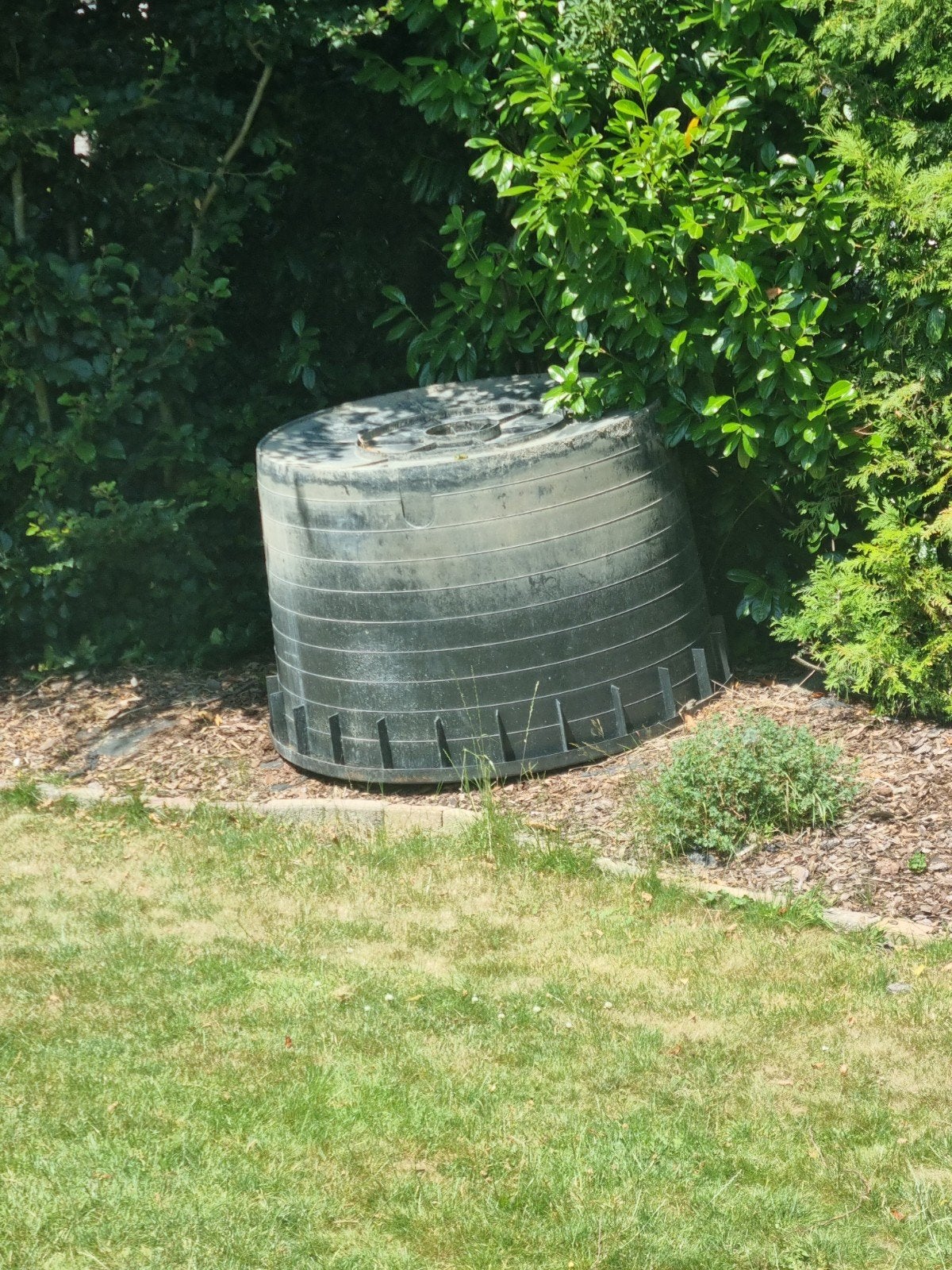 Ton 1500 liter in goede staat, Tuin en Terras, Regentonnen, 150 liter of meer, Ophalen