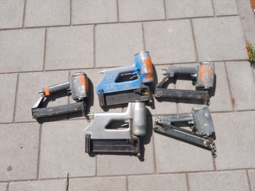Senco pneumatische tacker tackers pstk 35
Verschillende mode, Ophalen of Verzenden