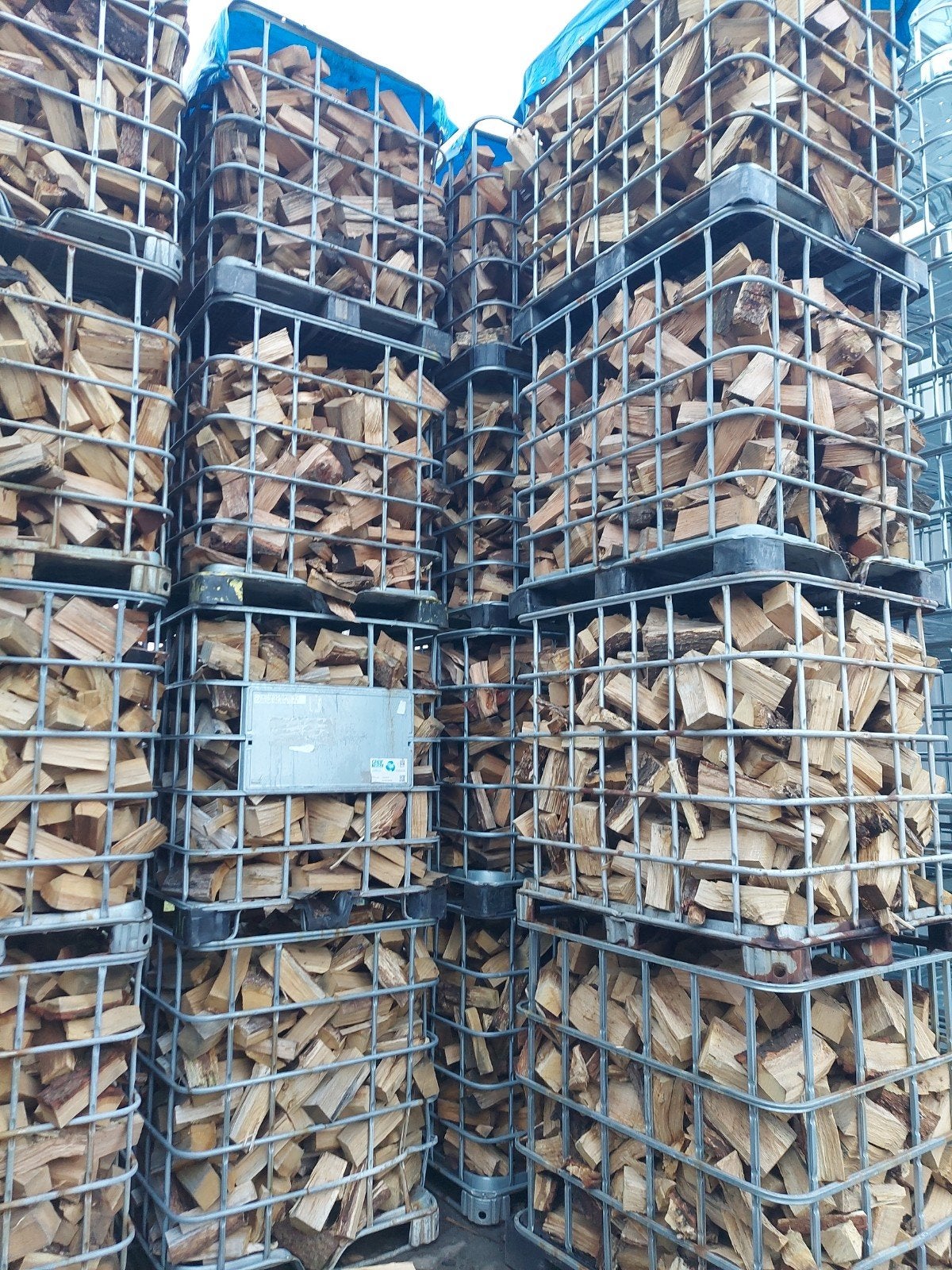 droog openhaardhout haardhout kachelhout gemixt eiken beuken, 6 m³ of meer, Ophalen