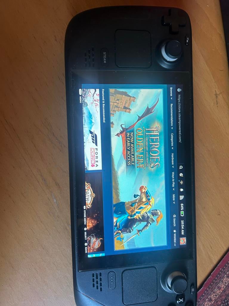 Steam Deck 512GB - Perfecte staat met oplader en hoes, Ophalen of Verzenden, Valve, Zo goed als nieuw