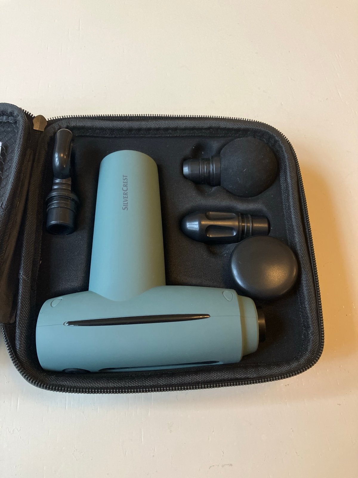 Silvercrest Massagegun - Ontspanning en spierherstel, Ophalen of Verzenden, Zo goed als nieuw, Apparaat