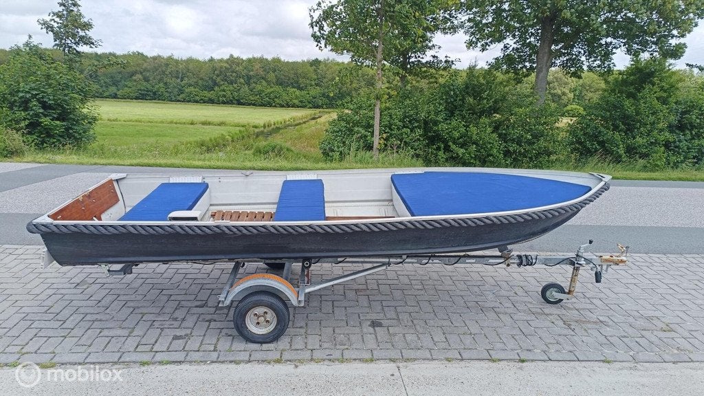 Quicksilver 410 Aluminium Vis-/Toerboot met Boottrailer, Gebruikt, Quicksilver 410, Aluminium, Quicksilver 410