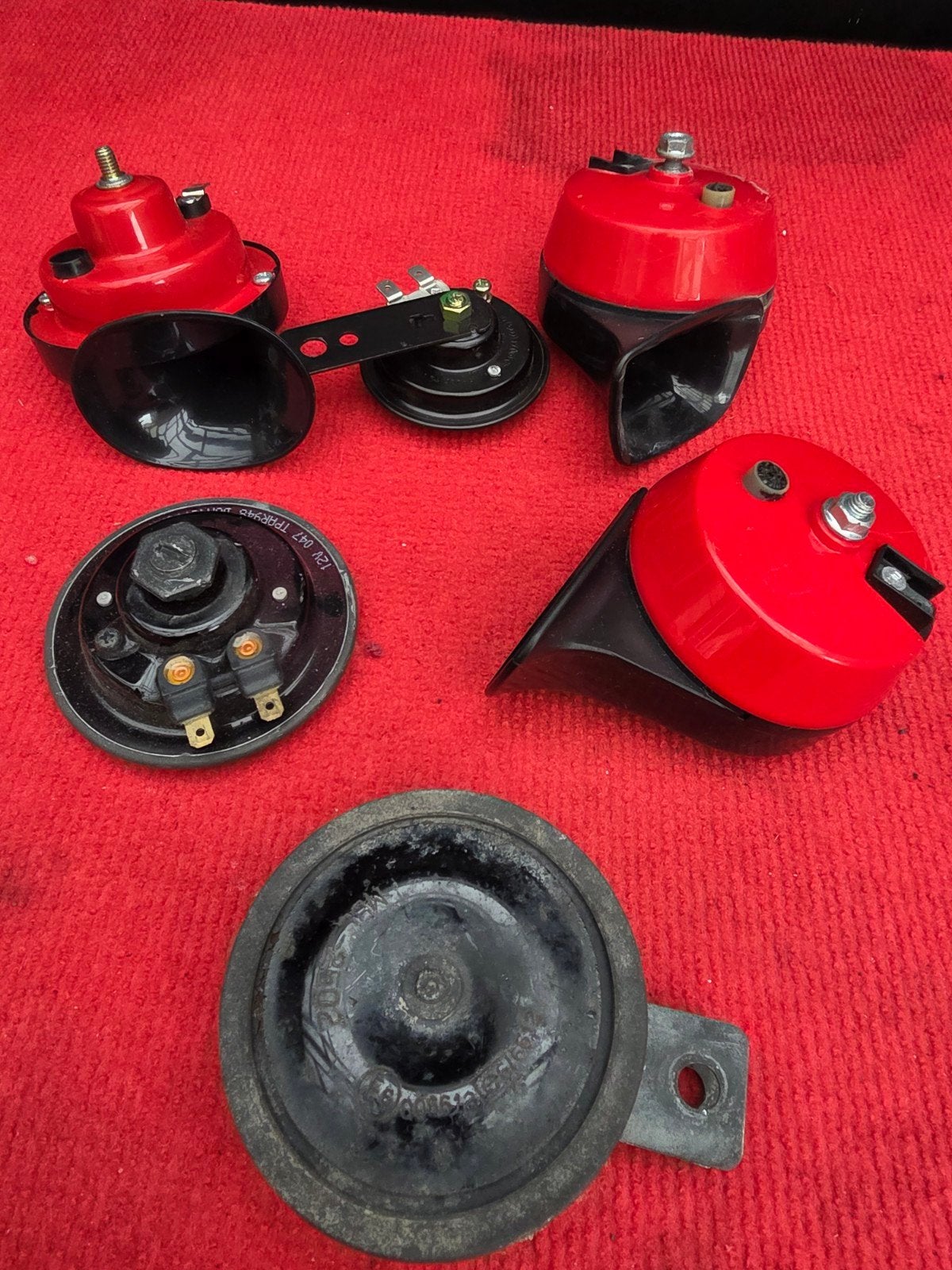 Toeters, Horns, Claxons voor Auto Motor Scooter Brommer, Ophalen of Verzenden