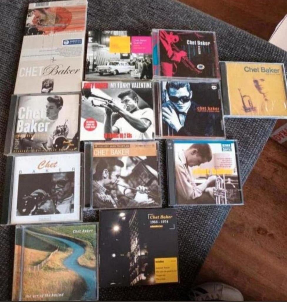 Chet Baker 9 CD'S, DUBBEL CD + CD BOXJE VG++, Ophalen of Verzenden, 1980 tot heden, Zo goed als nieuw, Jazz
