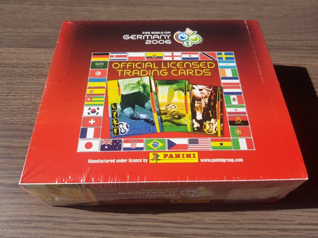 Gesealde box Panini World Cup 2006 trading cards 24 zakjes, Ophalen of Verzenden, Nieuw, PSV, Poster, Plaatje of Sticker