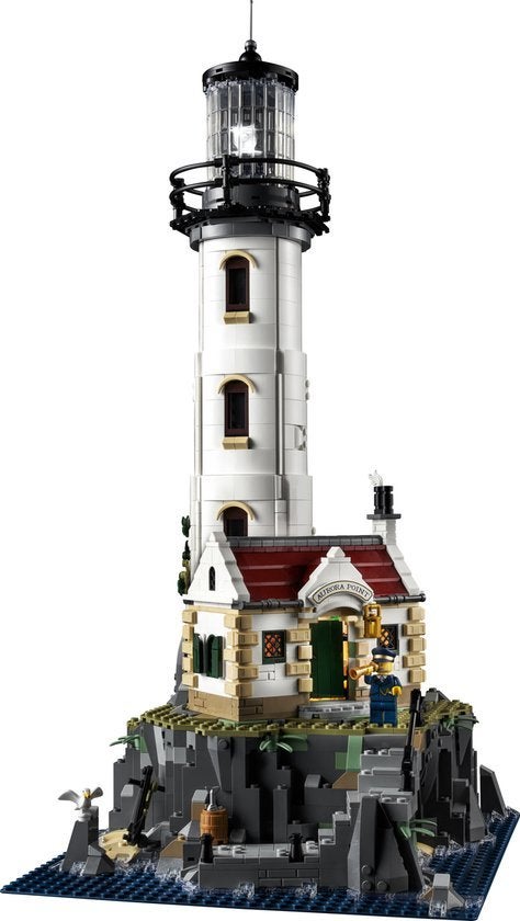 LEGO Ideas Gemotoriseerde vuurtoren met Lichtjes - 21335, Info@lego.com, Ruiterijschool 5, B-2930 Brasschaat, België, Lego, Ophalen of Verzenden