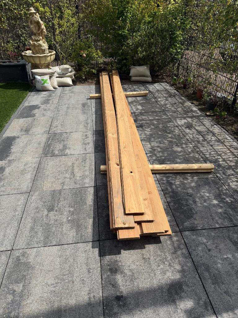 Dakbeschot te Koop, Doe-het-zelf en Verbouw, Hout en Planken, Ophalen, 25 tot 50 mm, Nieuw, Plank