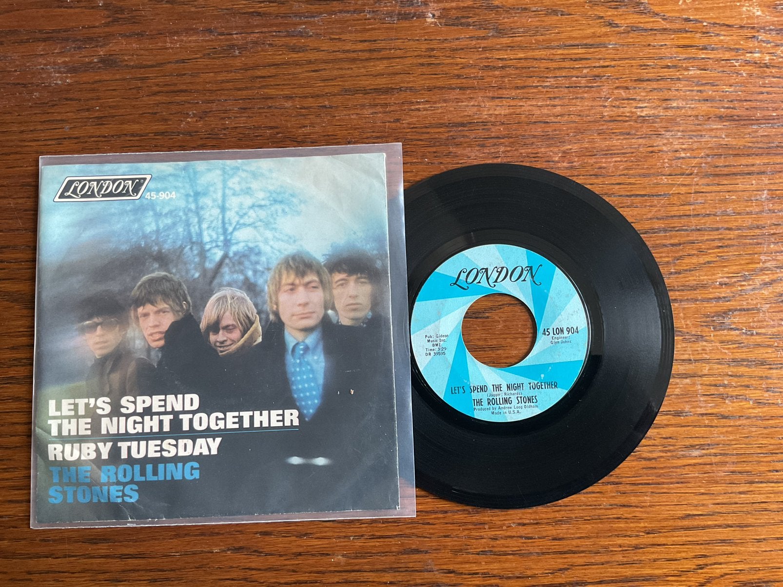 The Rolling Stones. Let’s Spend The Night Together, Ophalen of Verzenden, Zo goed als nieuw, Pop