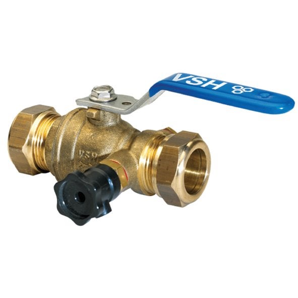kogel(stop)kraan knel en aftap 22mm VSH, Ophalen, Nieuw, Kraan