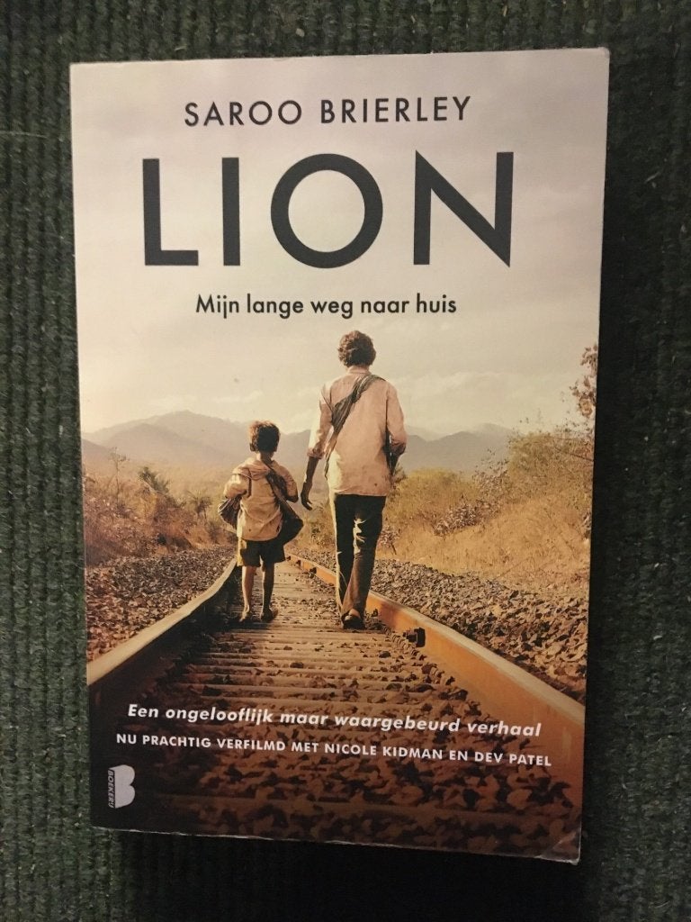 Lion, mijn lange weg naar huis; door Saroo Brierley #India, Gelezen, Wereld overig, Ophalen of Verzenden, Saroo Brierley