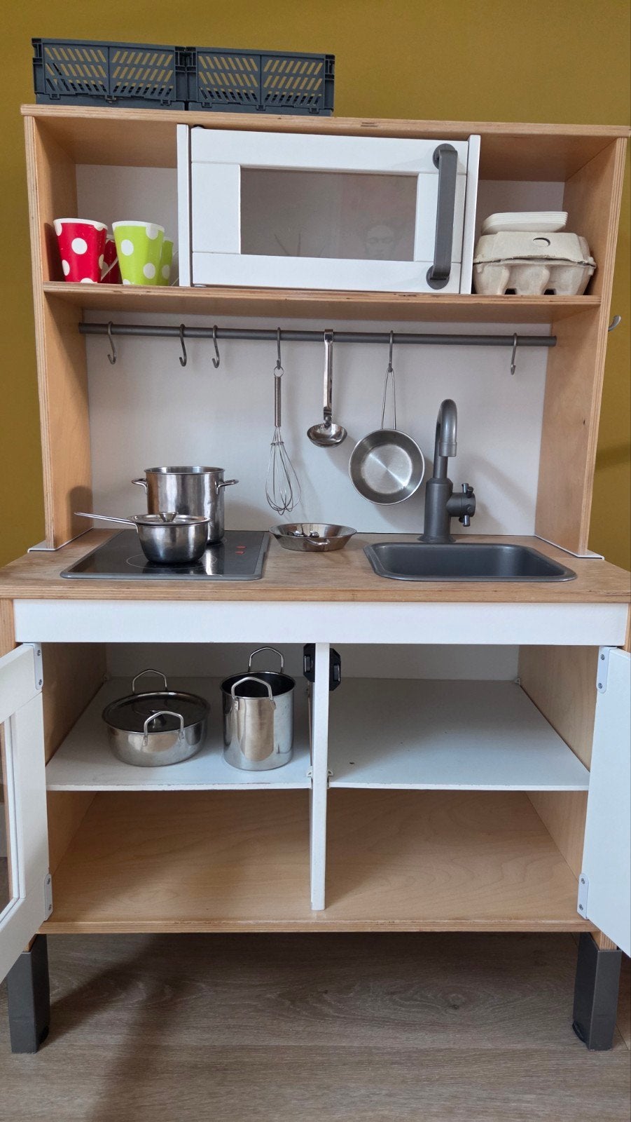 IKEA Duktig speelkeuken met accessoires, Ophalen, Gebruikt, Hout, Speelkeuken