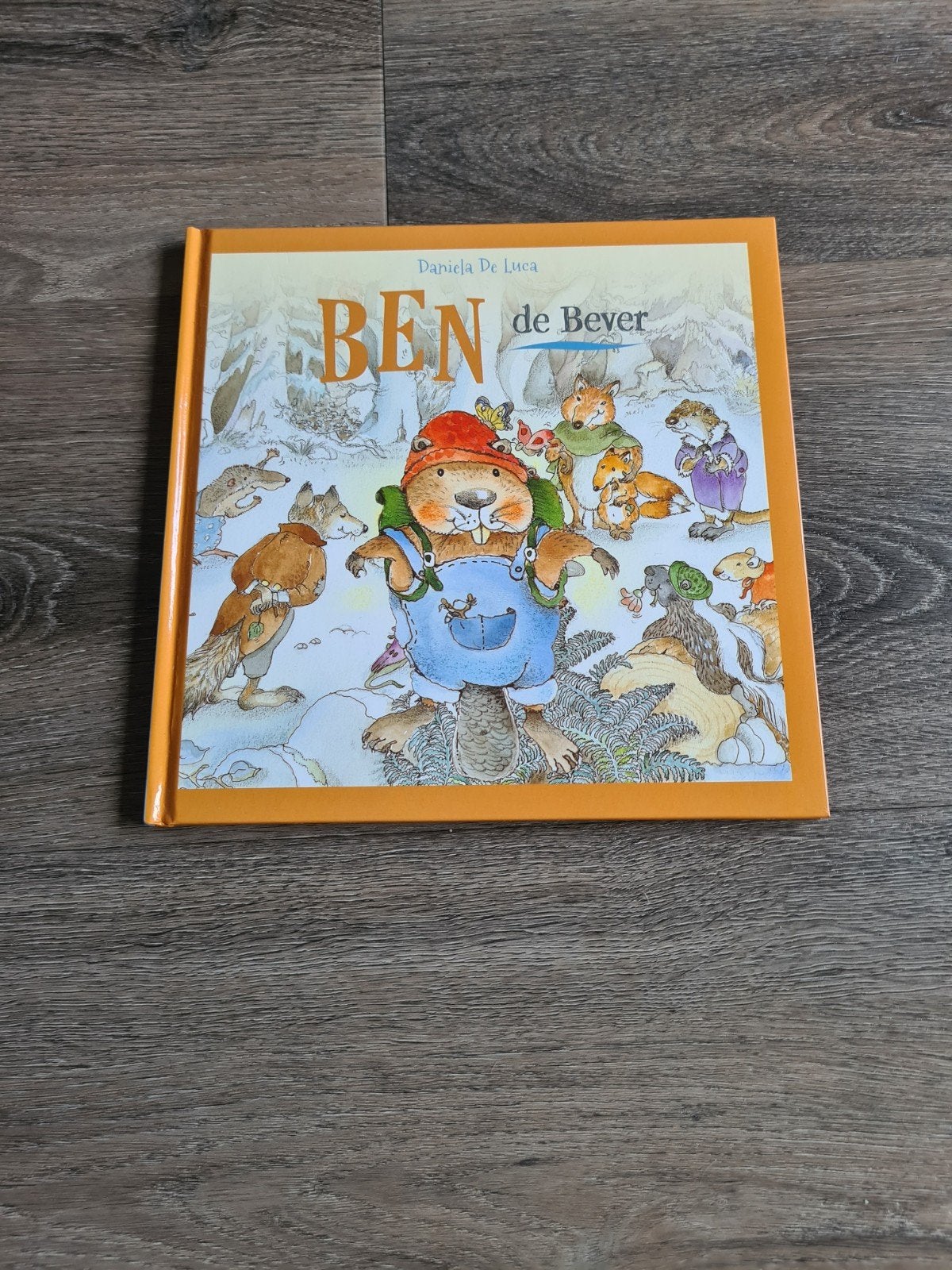 Nieuw Ben de Bever - Leerzaam kinderboek over bevers, Ophalen of Verzenden, Zo goed als nieuw, Daniela De Luca, 2 tot 3 jaar