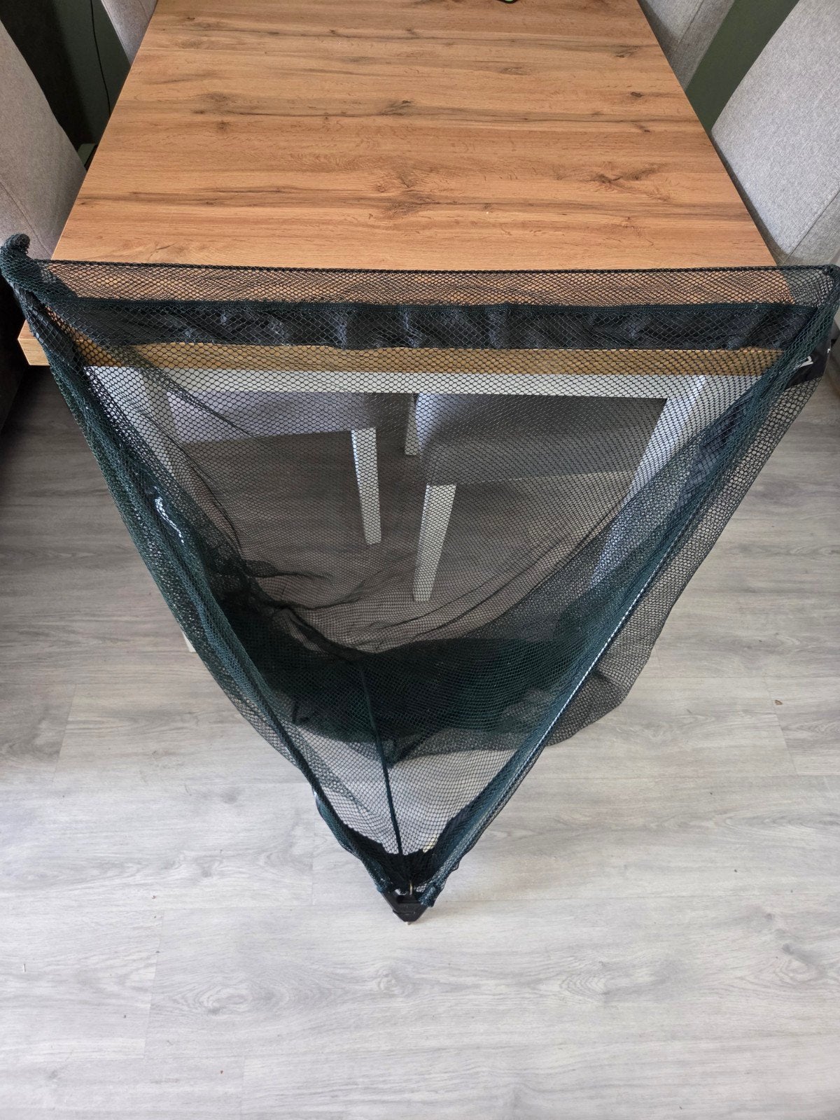 spro karper net met steel, Watersport en Boten, Ophalen, Gebruikt, Net of Fuik