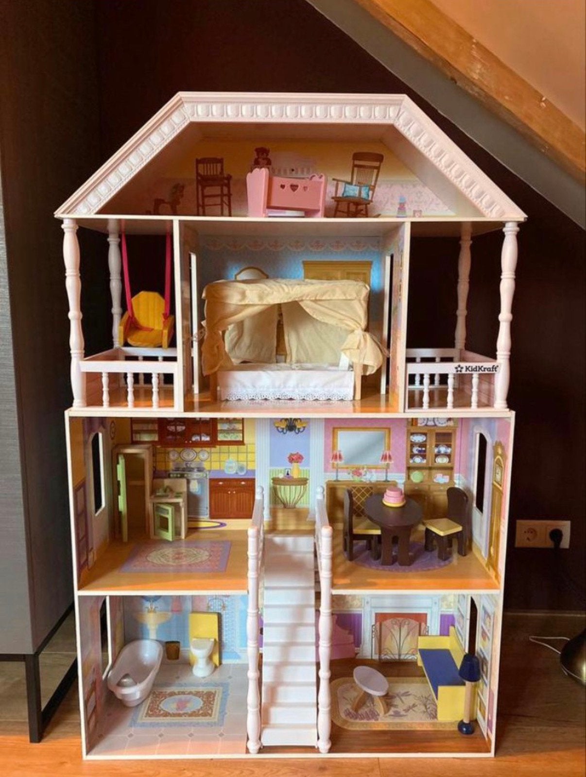 Poppenhuis KidKraft, Ophalen