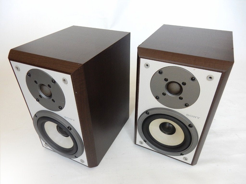 Sony SA-N1 compact, actief luidsprekersysteem in prima staat, Audio, Tv en Foto, Luidsprekers, Stereo speakers, Gebruikt, Inclusief kabels