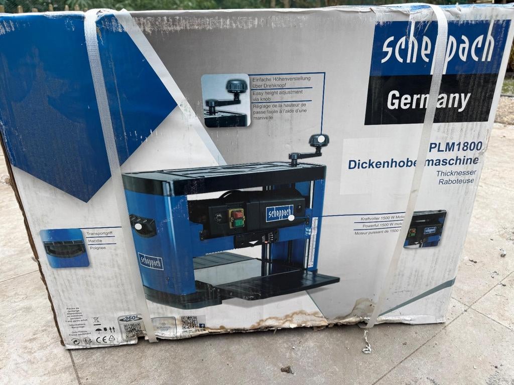 Schaafmachine scheppach  nieuw in de doos, Ophalen, Nieuw