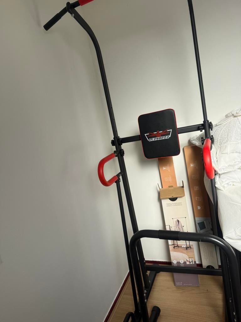 Leonardo fitness pull up station fitness station, Ophalen, Nieuw, Benen, Oprekstang