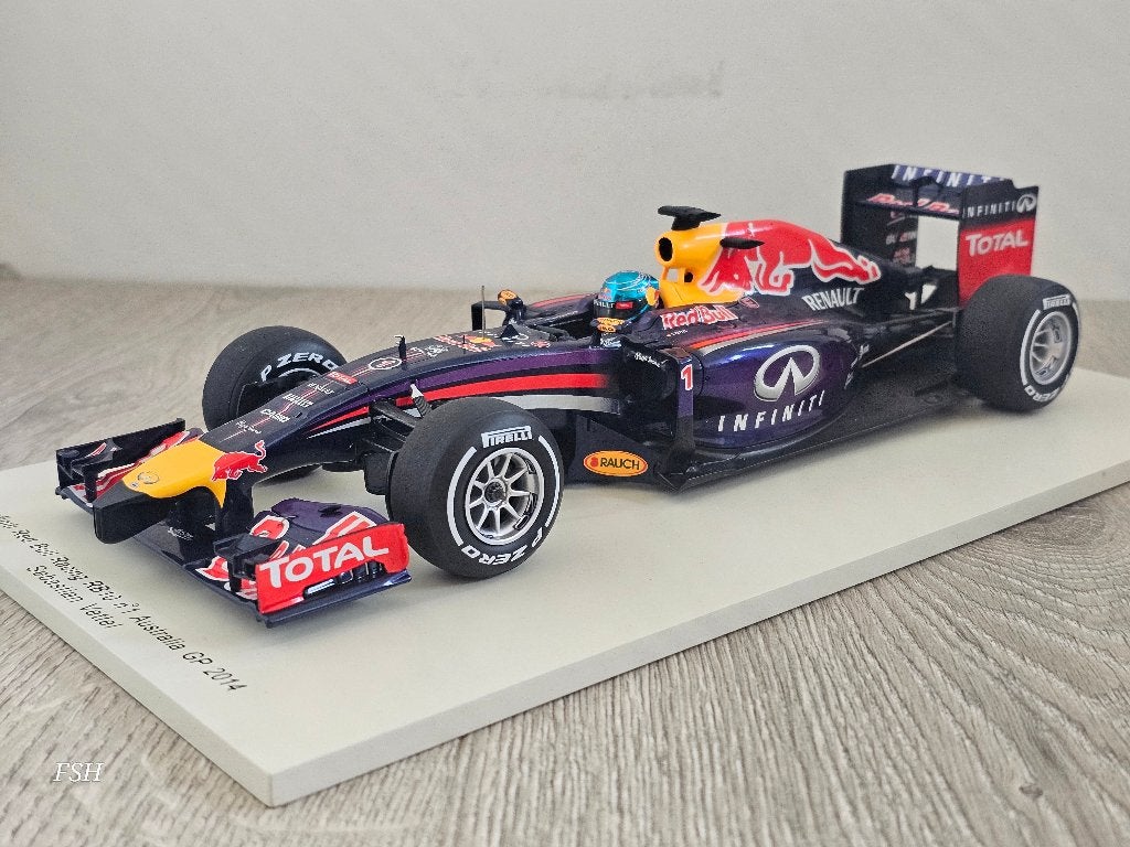 RB10, S. Vettel # 1, GP Australie 2014, SPARK. TOPMODEL, Ophalen of Verzenden, Zo goed als nieuw, Auto, Overige merken