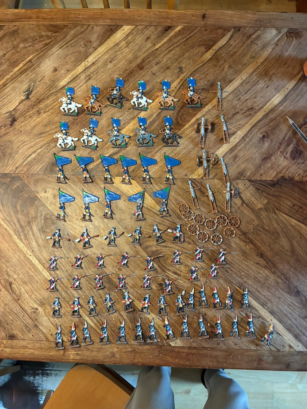 Verzameling oude tinnen soldaten 71 stuks in 1 koop, Antiek en Kunst, Ophalen of Verzenden