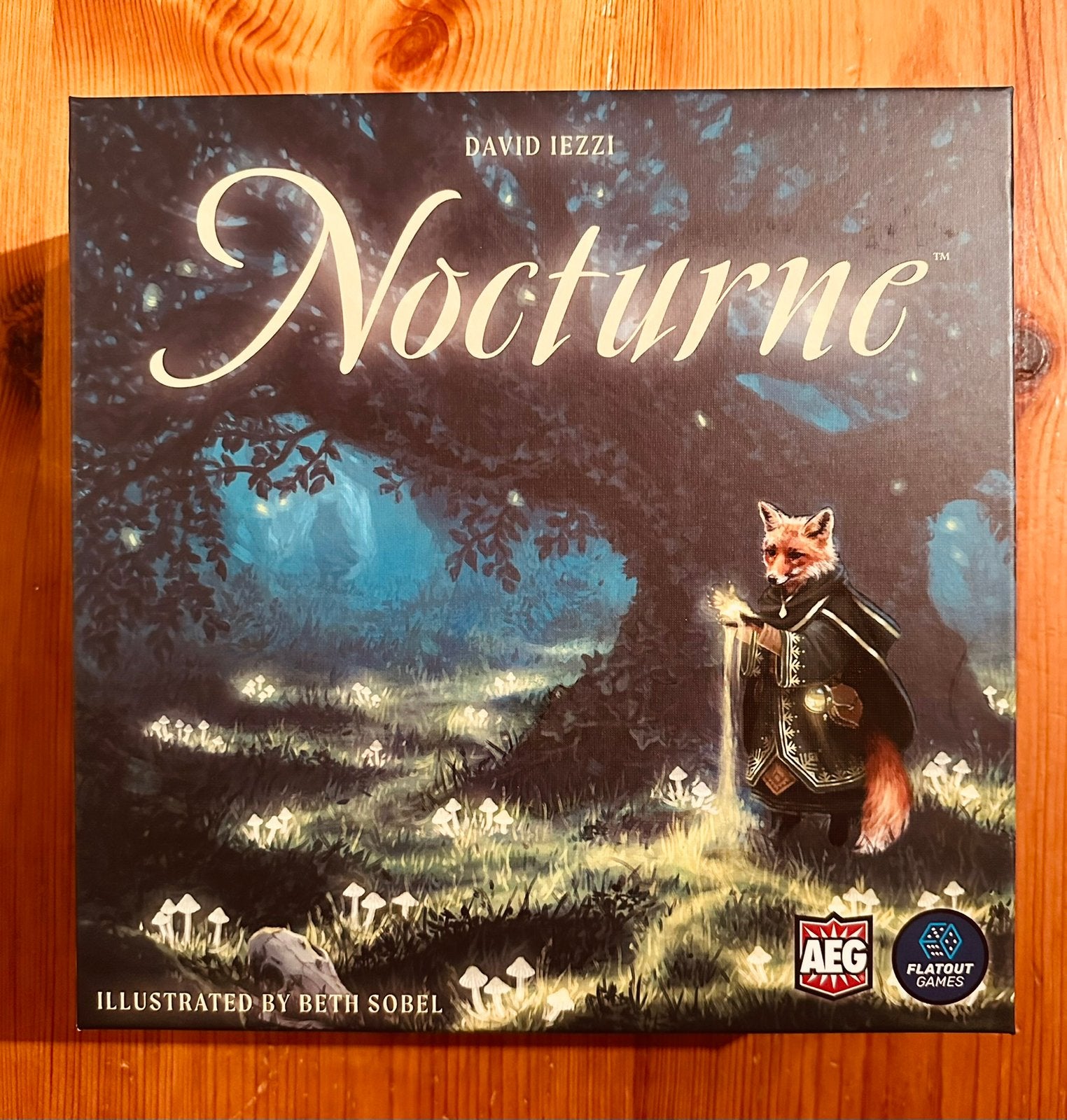 Nocturne (Kickstarter Edition/Engels), Een of twee spelers, Ophalen of Verzenden, Zo goed als nieuw