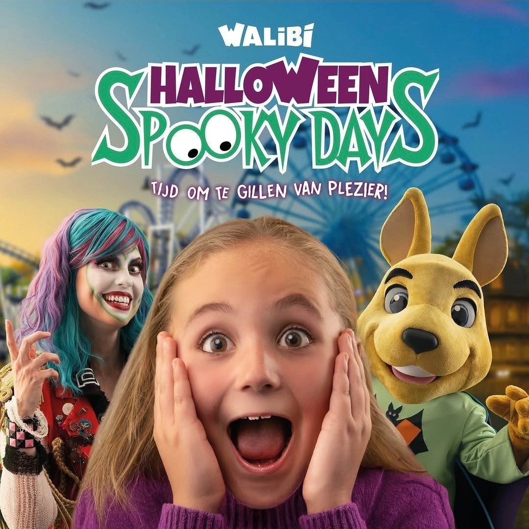 2 tickets kaarten voor Walibi Spookydays, Twee personen, Ticket of Toegangskaart