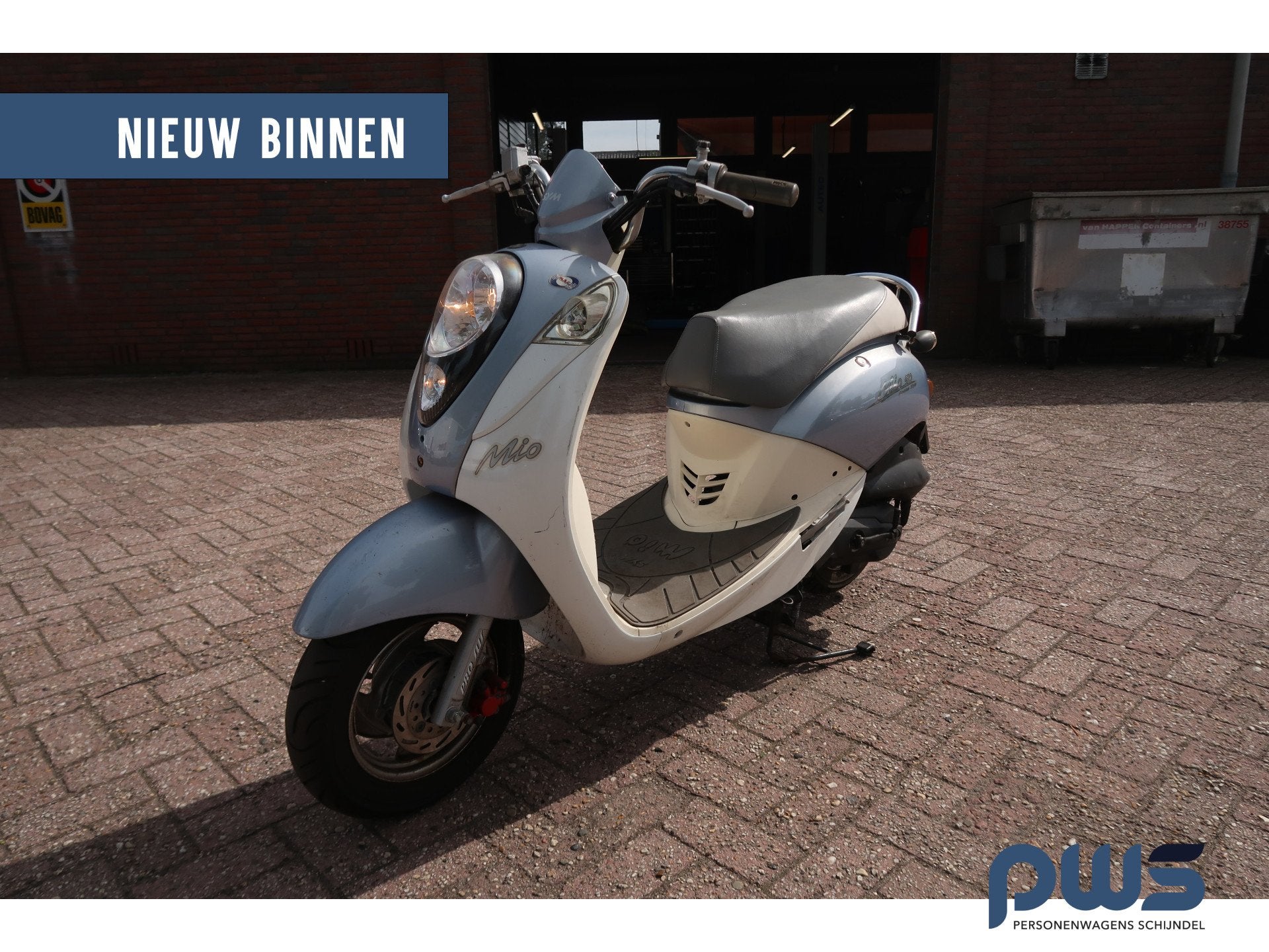 SYM Snorscooter Mio 50 (3200 km / 1e eig) (bj 2007), Overige merken, Gebruikt, Pim@personenwagensschijndel.nl, Personenwagens Schijndel B.V.