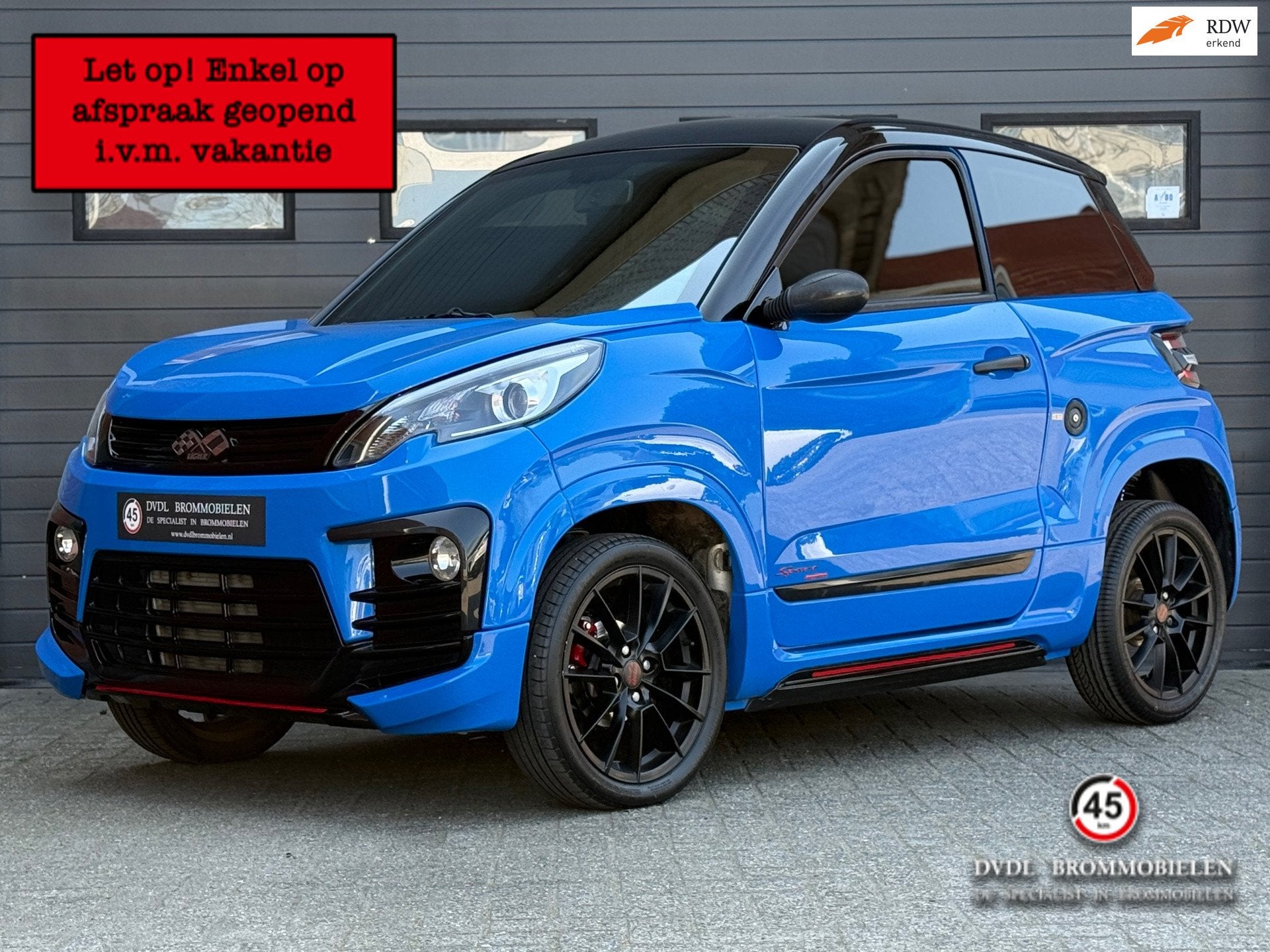 Ligier JS60 Sport Ultimate Brommobiel 2022 1e eig 21dkm ZGAN, Gebruikt, DVDL Brommobielen, Staarten 32
5281PL  Boxtel, NL, Info@dvdlbrommobielen.nl