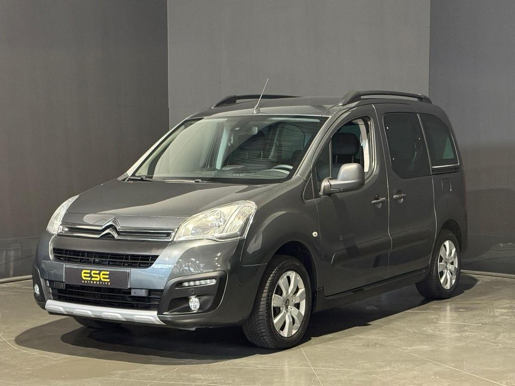 Citroen Berlingo 1.2 PureTech Multispace | Navi | Camera | C, Auto's, Citroën, Voorwielaandrijving, Stof, Gebruikt, 1199 cc