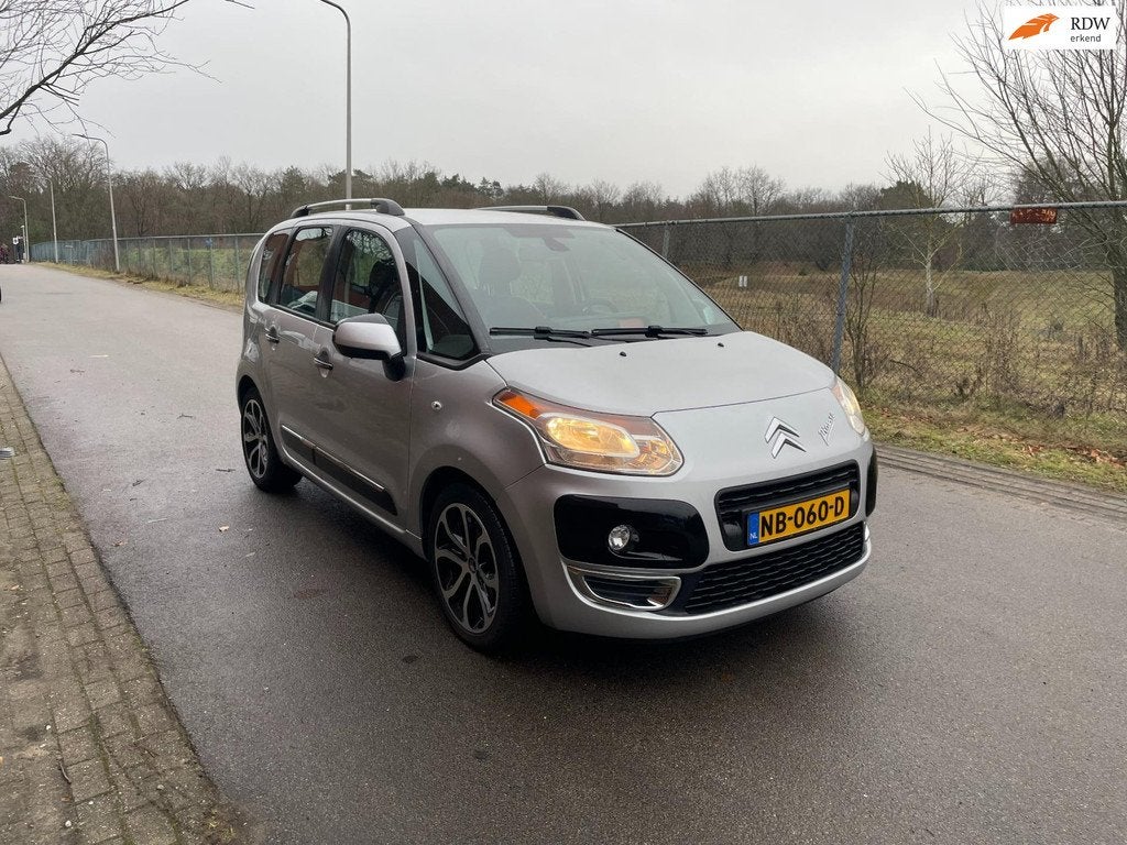 Citroen C3 Picasso 1.6 VTi Exclusive [Plaatje][Top onderhoud, Auto's, Citroën, Euro 5, Stof, Gebruikt, Zwart