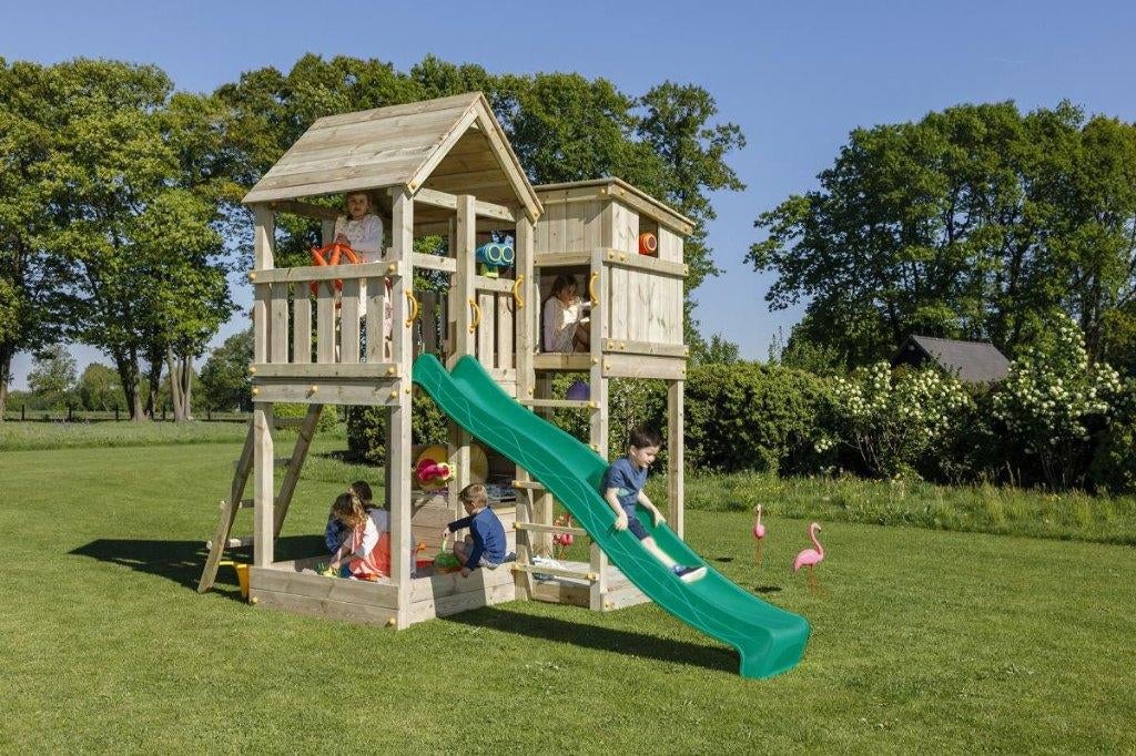 GRATIS GLIJBAAN | Klimtoestel hout | Blue Rabbit Palazzo, Kinderen en Baby's, Speelgoed | Buiten | Speeltoestellen, Nieuw, Klimwand