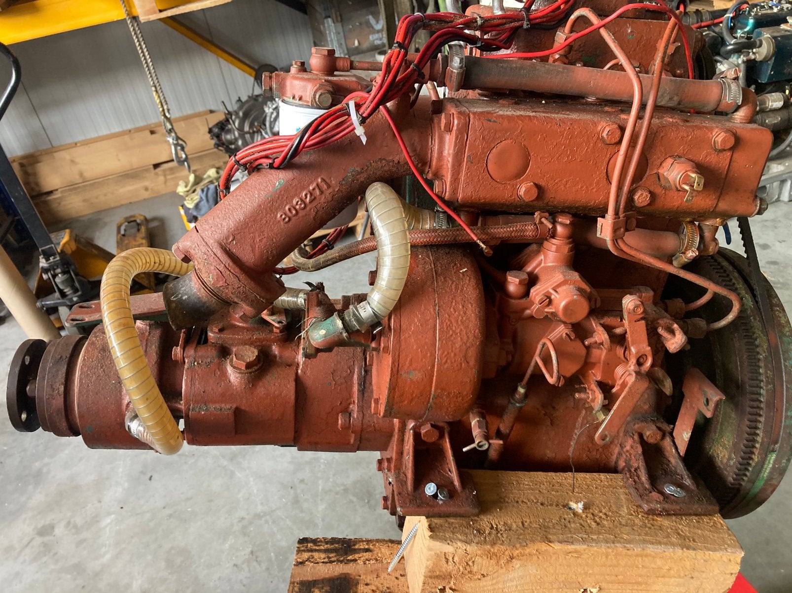 Volvo penta md6, Watersport en Boten, Buiten- en Binnenboordmotoren, Ophalen, Gebruikt, Binnenboordmotor, Diesel