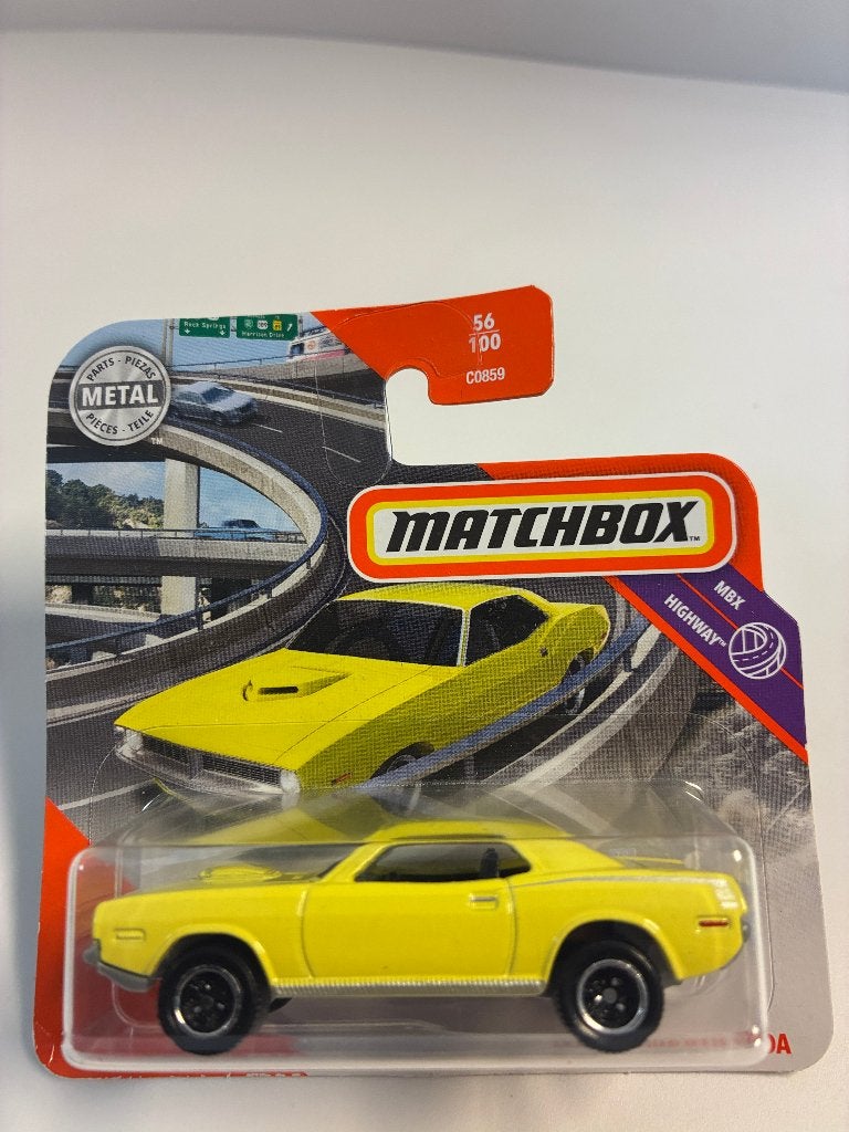 89136: Plymouth Cuda - 1970 - Matchbox, Nieuw, Ophalen of Verzenden, Gondel 1, 1186MJ Amstelveen, Service.nl@mattel.com