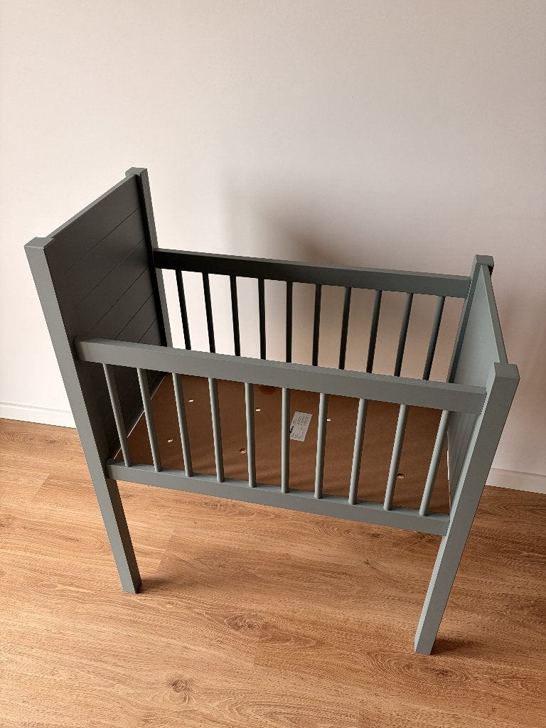 Kidsmill Noa II wieg - Sea Green inclusief matras, Kinderen en Baby's, Babywiegjes en Ledikanten, Ophalen, Gebruikt, Wieg
