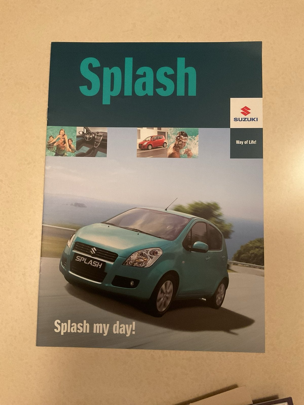 Suzuki Splash brochure in nieuwstaat, Ophalen of Verzenden, Nieuw