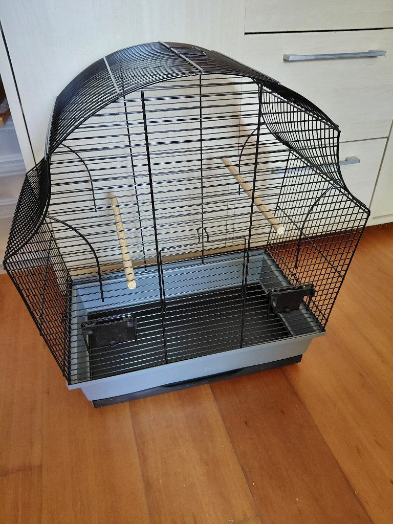 Vogelkooi, Ophalen, Zo goed als nieuw, Metaal, Vogelkooi
