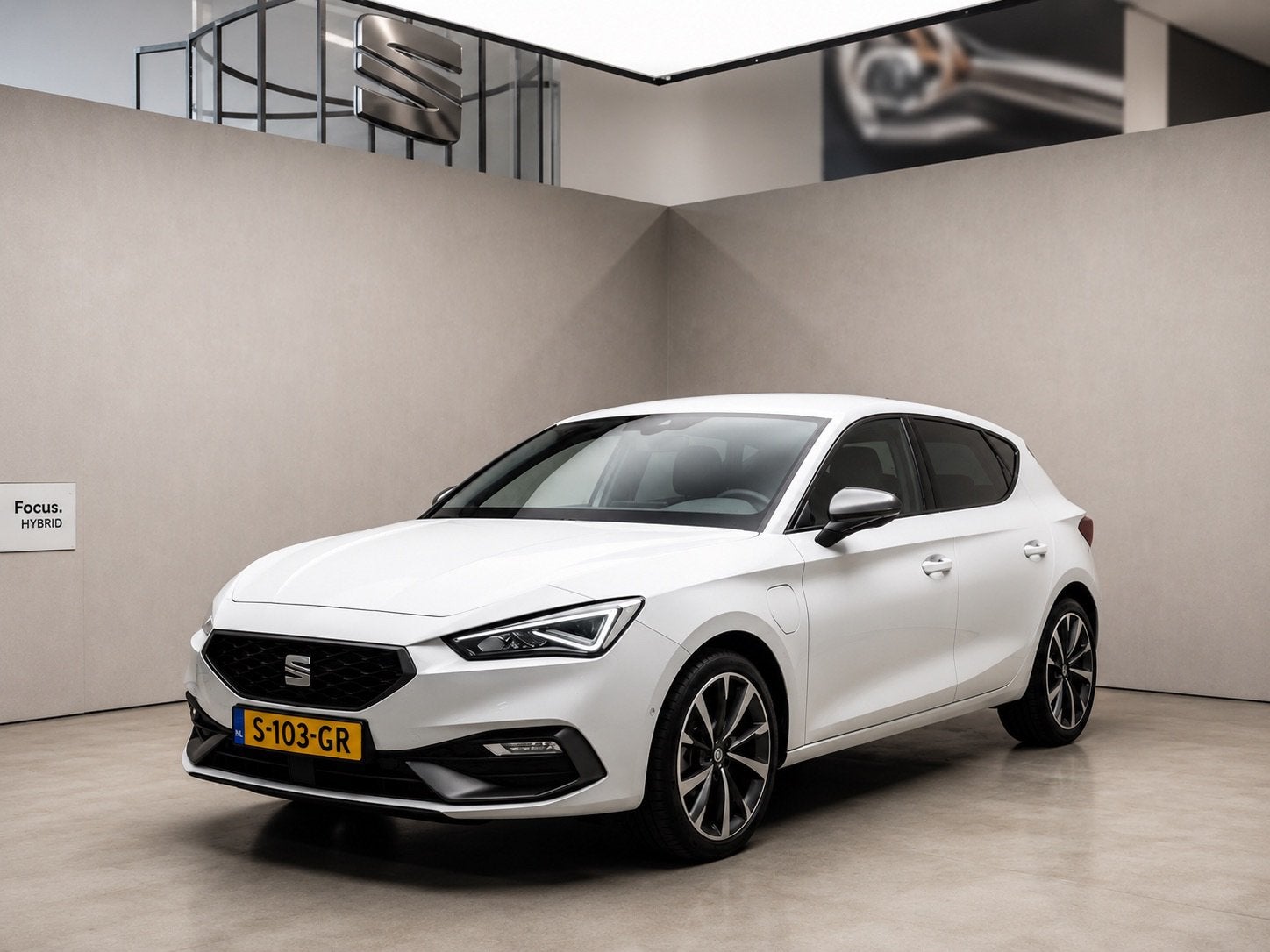 1.4 TSI eHybrid PHEV FR Pano, Keyless, Vol Opties, Auto's, Seat, Leon, Wit, Plug-in hybride, 1395 cc