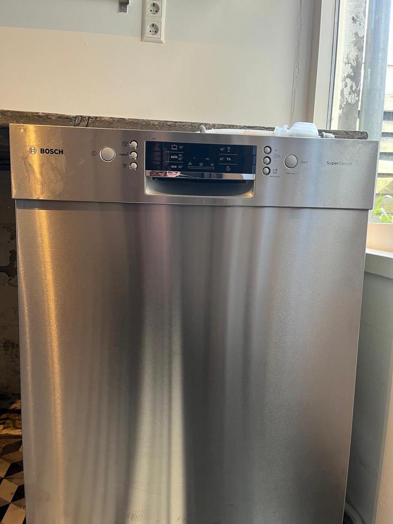Bosch Super Silence Inbouw Vaatwasser SD6P1B, Ophalen, Gebruikt, 60 cm of meer, Energieklasse A of zuiniger